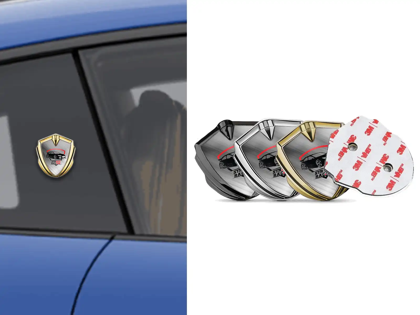 Fender Badge Pro Design Stainless Steel Emblem